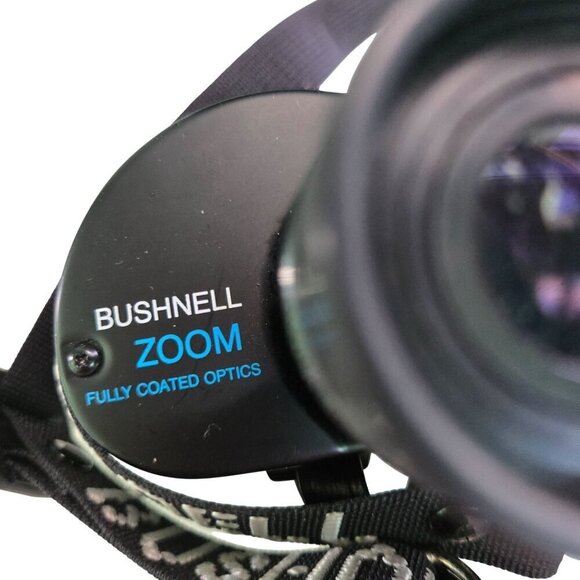 Bushnell Binoculars Zoom Focus 7-35x35 Fully Coated Optics Original Case Straps - Picture 3 of 4